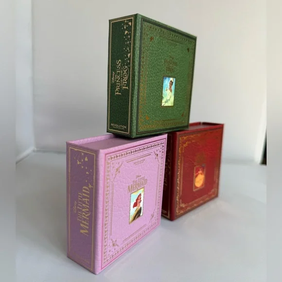 Makeup Revolution Disney Princess Storybook Collection Highlighter set of 3- NEW - Picture 2 of 11
